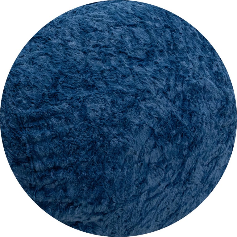 Faux Fur Navy